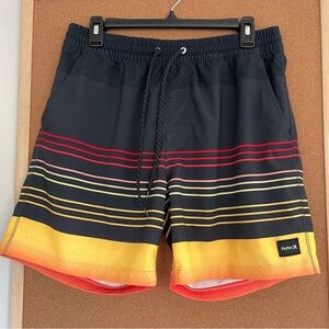 Hurley Phantom Breakwater Volley Swim Trunks size Medium 6” Inseam